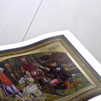 Valentine Rescuing Sylvia from Proteus, 1851 by William Holman Hunt