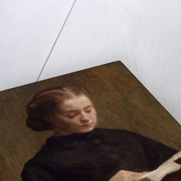 Portrait of Mademoiselle Marie Fantin-Latour, 1859 by Ignace Henri Jean Fantin-Latour