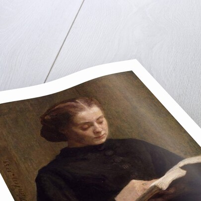 Portrait of Mademoiselle Marie Fantin-Latour, 1859 by Ignace Henri Jean Fantin-Latour