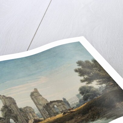 Glastonbury Abbey, 1795 by Thomas Hearne
