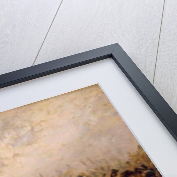 The Conflict at the Guns, Balaclava, 1854 by George Jones