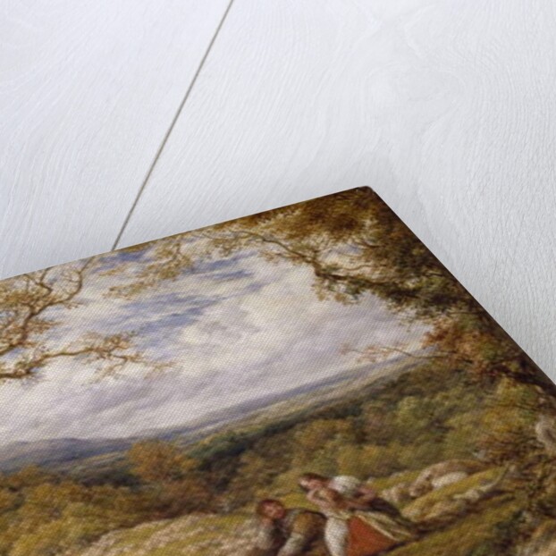 The Sheep Drive, 1863 by John Linnell