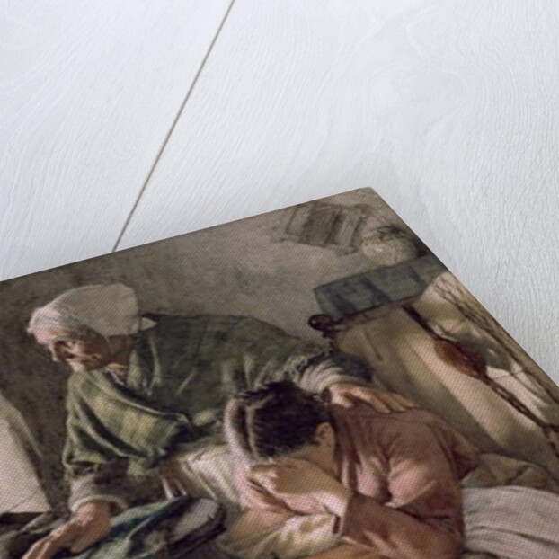 But Men Must Work and Women Must Weep, 1883 by Walter Langley