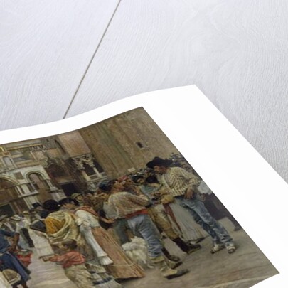 The Piazza di San Marco, Venice, 1883 by William Logsdail