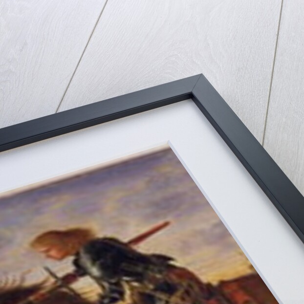 After Carpaccio - St George And The Dragon, 1885 by Charles Fairfax Murray