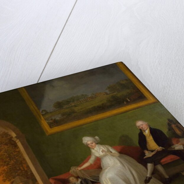 Portrait of Robert Mynors and his Family, 1797 by James Millar