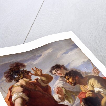 Caesar Before Alexandria, 1724-25 by Giovanni Antonio Pellegrini