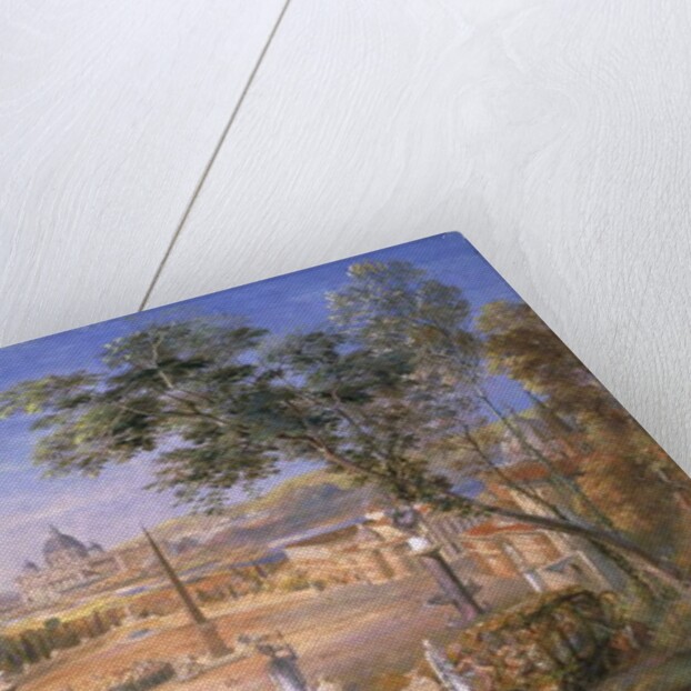 A View of Modern Rome During the Carnival, 1838 by Samuel Palmer