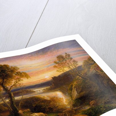 Tityrus Restored to his Patrimony, 1877 by Samuel Palmer