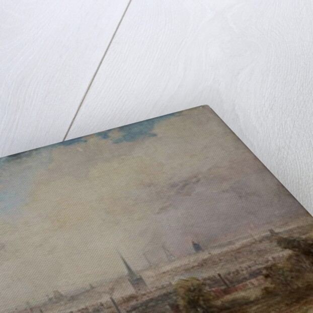 A Distant View of Birmingham, 1825-1830 by Thomas Creswick