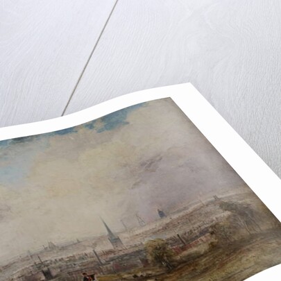 A Distant View of Birmingham, 1825-1830 by Thomas Creswick