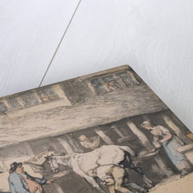 At the Forge, 1790 by Thomas Rowlandson