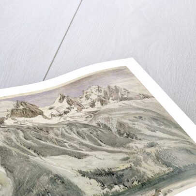 Aiguilles of Chamonix, 1849 by John Ruskin