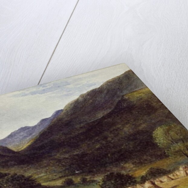 Harvest Time, Llyn Crafnant, North Wales, 1869 by George Wallis