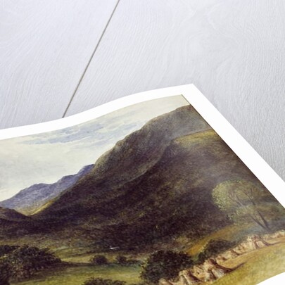 Harvest Time, Llyn Crafnant, North Wales, 1869 by George Wallis