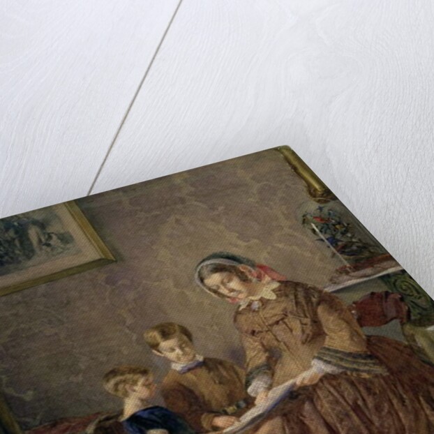 The Reading Lesson, 1855 by John Dawson Watson