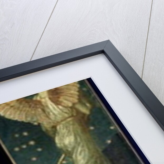 Cupid and Psyche - Palace Green Murals - Cupid Flying away from Psyche, 1881 by Edward Coley Burne-Jones