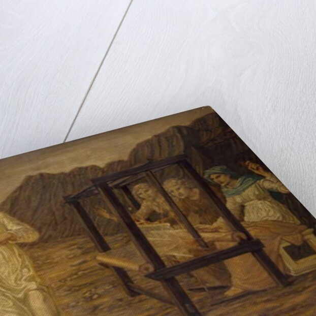 Cupid and Psyche - Palace Green Murals - Psyche set by Venus the Task, 1881 by Edward Coley Burne-Jones