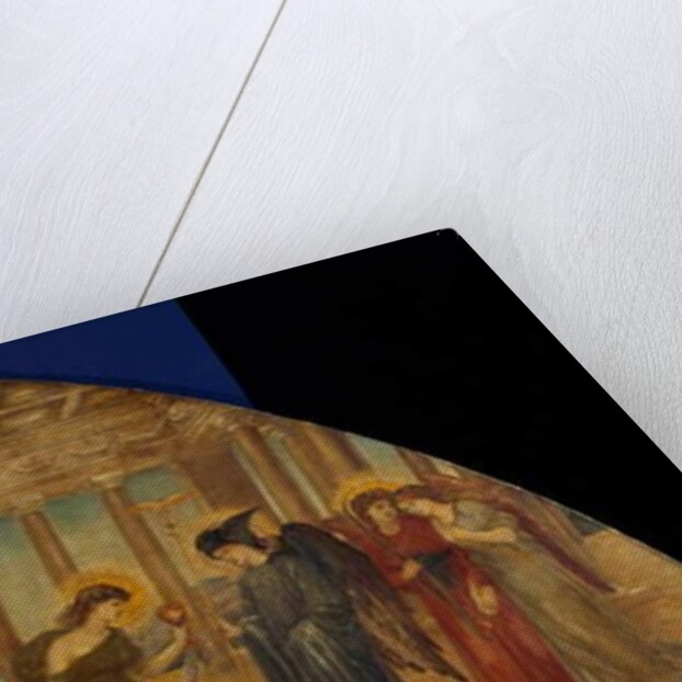 Cupid and Psyche - Palace Green Murals - Psyche entering the Portals of Olympus, 1881 by Edward Coley Burne-Jones