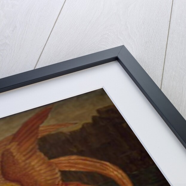 Cupid and Psyche - Palace Green Murals - Psyche receiving the Casket from Proserpine, 1881 by Edward Coley Burne-Jones