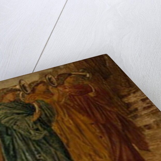 Cupid and Psyche - Palace Green Murals - The King and other Mourners abandon Psyche to the Monster, 1881 by Edward Coley Burne-Jones