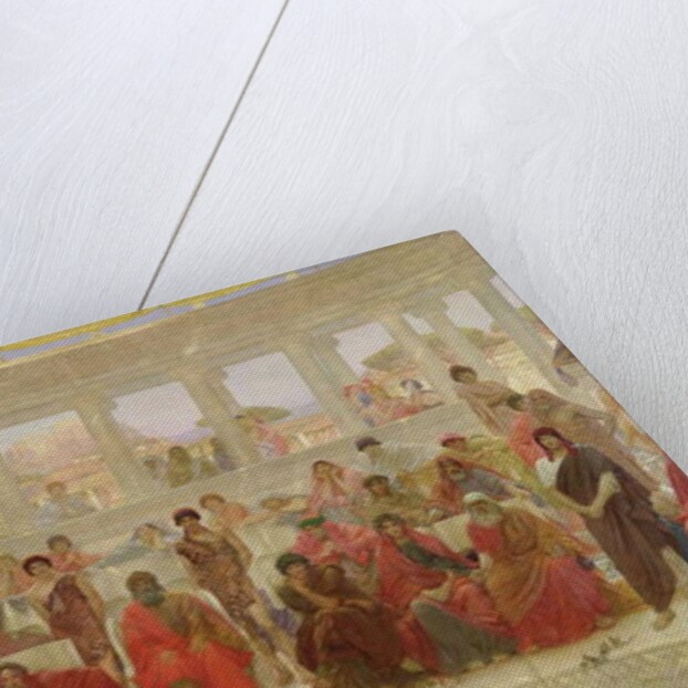 An Audience in Athens during the Representation of Agamemnon by Aeschylus, 1884 by William Blake Richmond