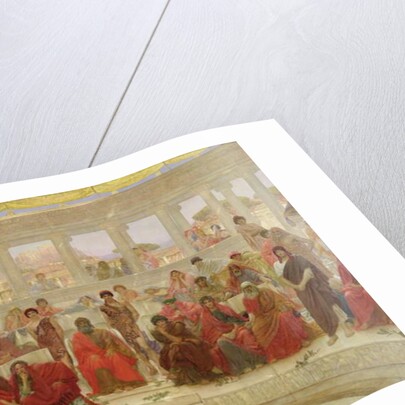 An Audience in Athens during the Representation of Agamemnon by Aeschylus, 1884 by William Blake Richmond