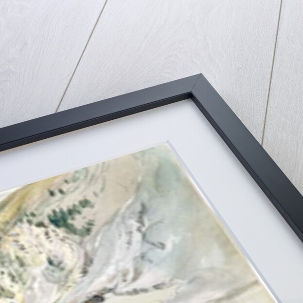 An Alpine Valley: The Matterhorn in the Distance by John Ruskin