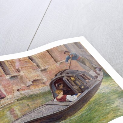 The Gondola, 1868 by Frederick Walker