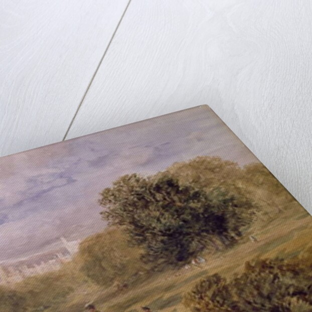 Haddon Hall from the Park, 1831 by David Cox