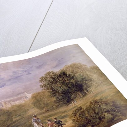 Haddon Hall from the Park, 1831 by David Cox