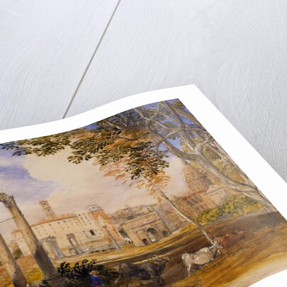 The Forum, Rome, 1837 by Samuel Palmer