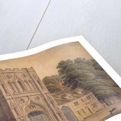 The West Front of the Abbey Gate, Bury St. Edmunds, 1788-1801 by Michael Rooker