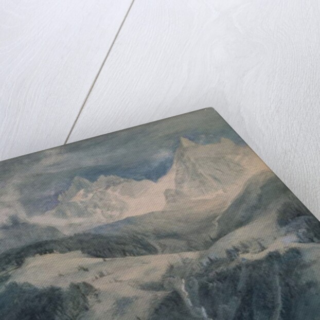 La Cascade de la Folie, Chamonix by John Ruskin