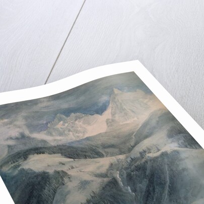 La Cascade de la Folie, Chamonix by John Ruskin