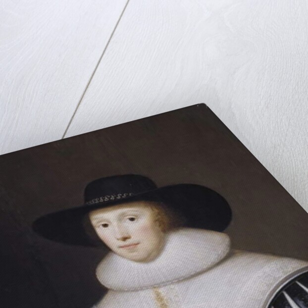 Portrait of Grace Bradbourne, Wife of Thomas Holte, 1627-1700 by Cornelius I Johnson