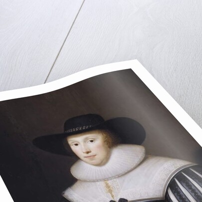 Portrait of Grace Bradbourne, Wife of Thomas Holte, 1627-1700 by Cornelius I Johnson