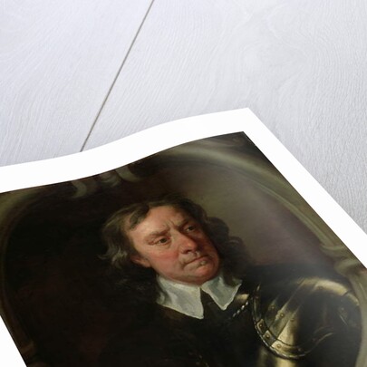 Portrait of Oliver Cromwell, 1653-54 by Peter Lely