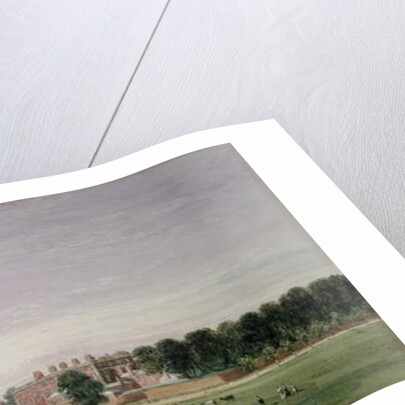 Buckingham House from the Green Park, 1825 by David Cox