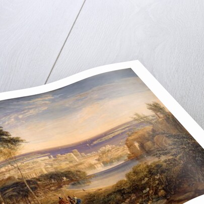 Carthage: Aeneas and Achates, 1825 by David Cox