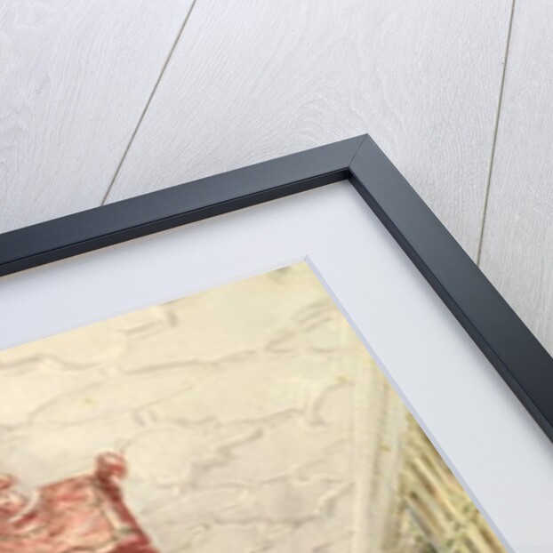 Interior of the Long Gallery, Hardwick Hall, Derbyshire, 1838 by David Cox