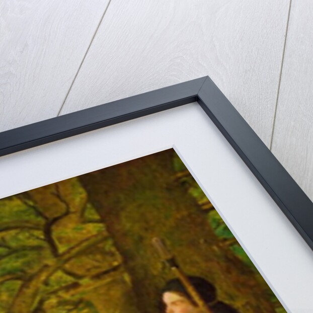 As You Like It - Act IV Scene I - Rosalind Tutoring Orlando in the Ceremony of Marriage or The Mock Marriage of Orlando and Rosalind, 1850 by Walter Howell Deverell