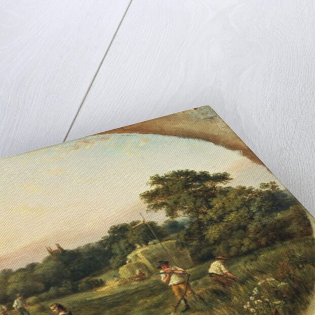 Haymaking in Matthew's Field, Handsworth, 1859 by William Ellis