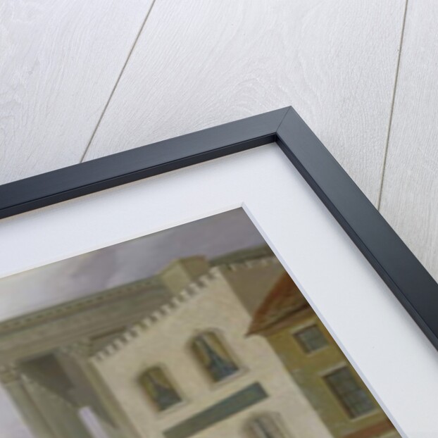 Birmingham Town Hall and Queen's College by Samuel Lines