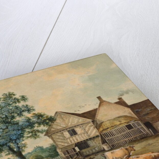 Farmyard near Aston Hall by Joseph Wright