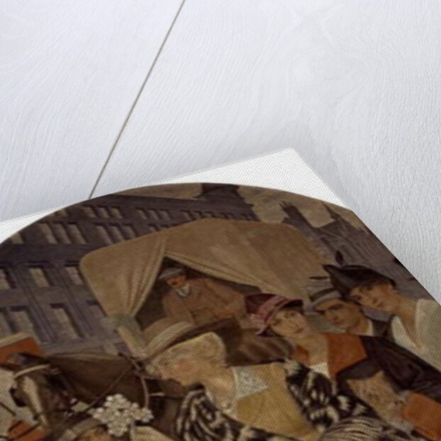 Corporation Street, Birmingham in March 1914 by Joseph Edward Southall