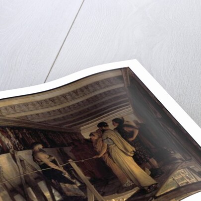 Pheidias and the Frieze of the Parthenon, 1868 by Lawrence Alma-Tadema