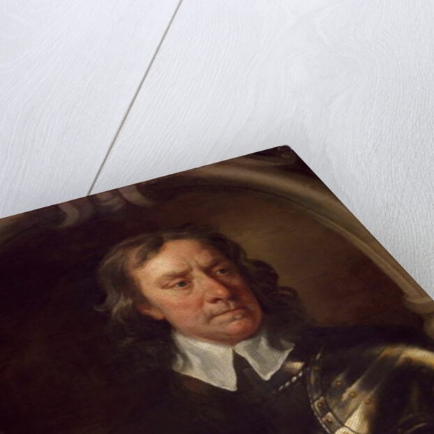 Oliver Cromwell, c.1653 by Peter Lely