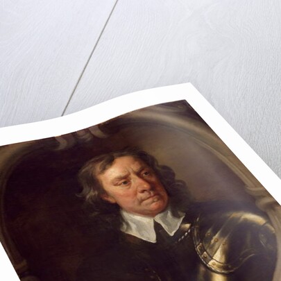 Oliver Cromwell, c.1653 by Peter Lely