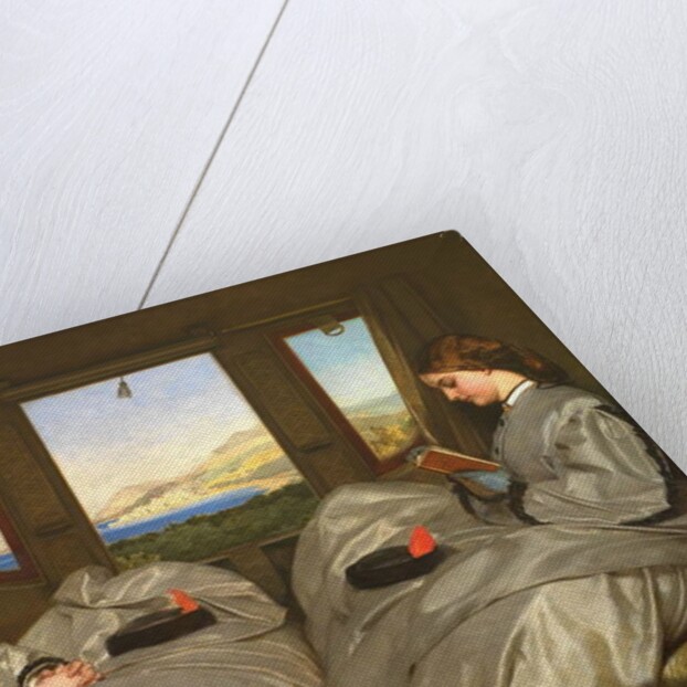 The Travelling Companions, 1862 by Augustus Leopold Egg